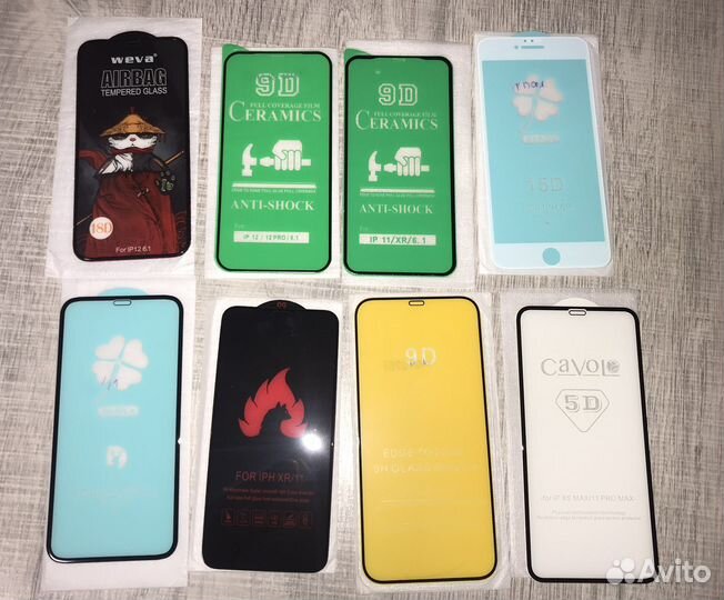 Защитное стекло на все модели