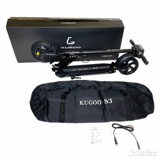 Электросамокат kugoo S3 (36V6ah 350W)