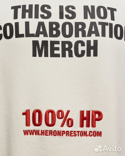 Свитшот Heron Preston This Is Not Collaboration