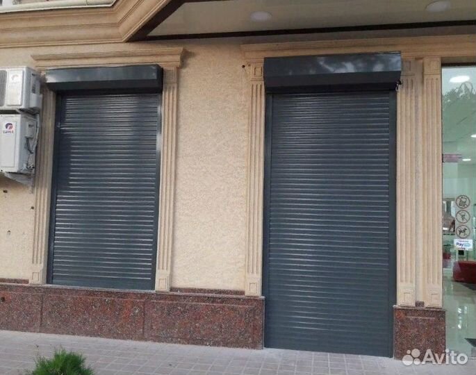 Рольставни на вход 760х1900