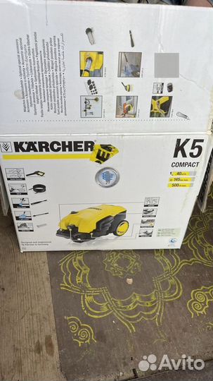 Мойка высокого давления karcher к 5 новая