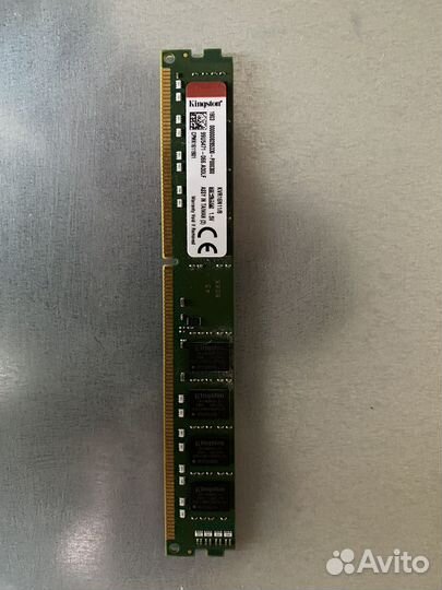 Оперативная память ddr3 8 gb kingston