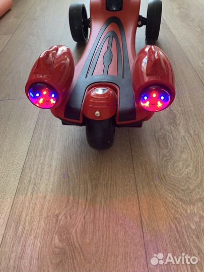 Самокат трехколесный kreiss реактивный