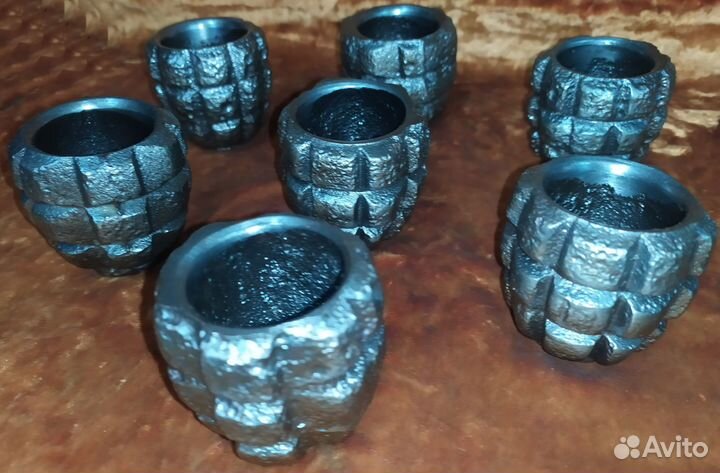 Рюмки из Ф-1.Эксклюзивный подарок.Оригинал.Винтаж