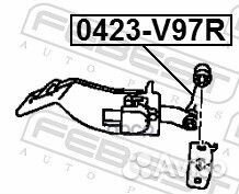 Тяга датчика положения кузова зад Febest 0423-V
