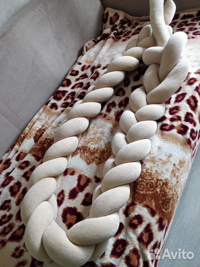 Бортик косичка