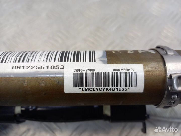 Подушка безопасности боковая (шторка) левая