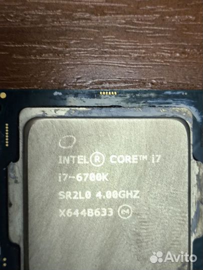 Процессор i 7 6700 k