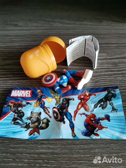 Киндер сюрприз Марвел 2022 год