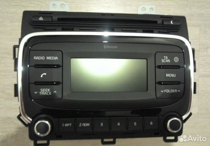 Штатная магнитолла на Киа Церато 3