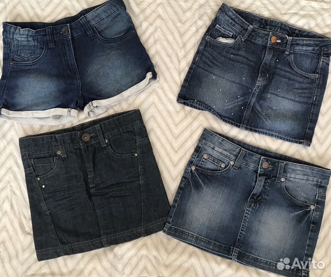 Вещи пакетом на девочку 122-128