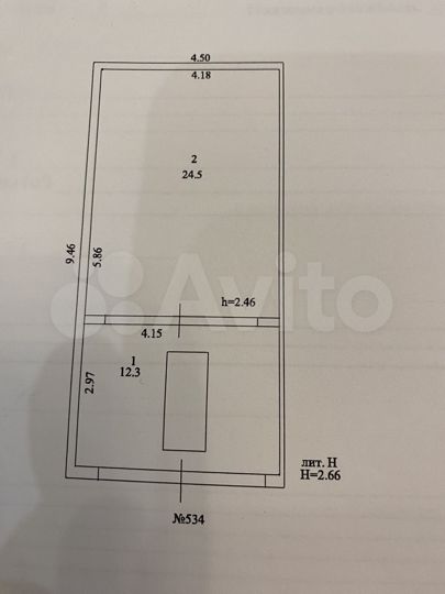 Гараж, > 30 м²