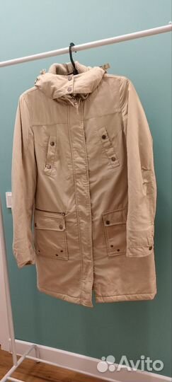 Демисезонная парка 44 в отличном состоянии