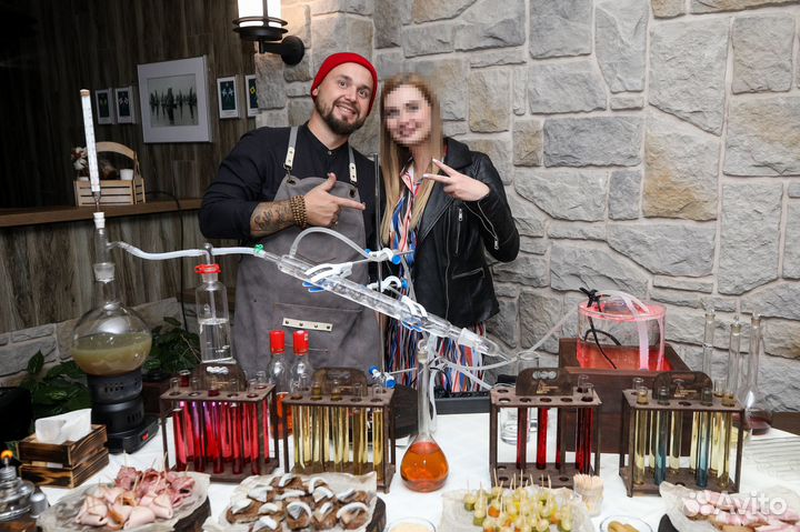 Шоу-бар авторских напитков на выезд