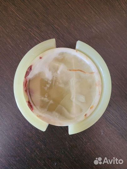 Подставки под стаканы из натурального камня