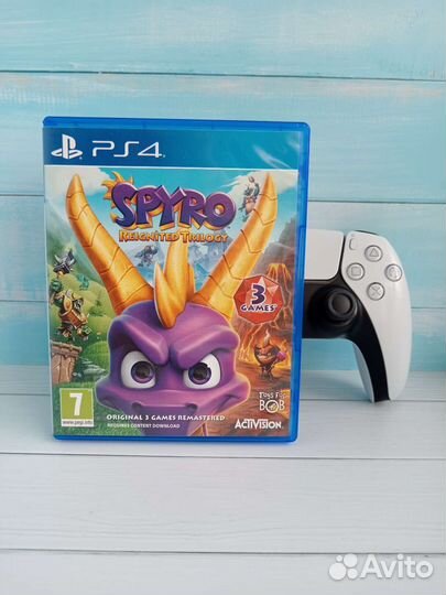Диск PS4 Spyro Reignited Trilogy