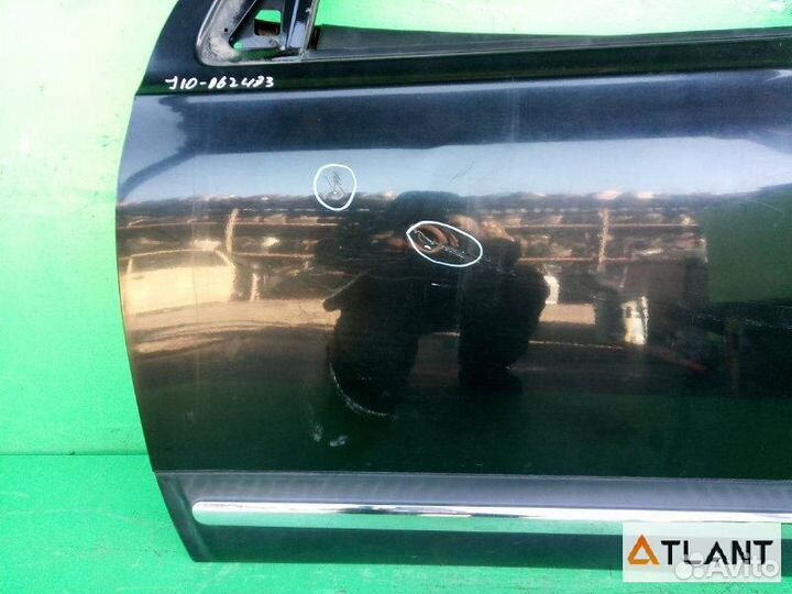 Дверь передний левый nissan dualis