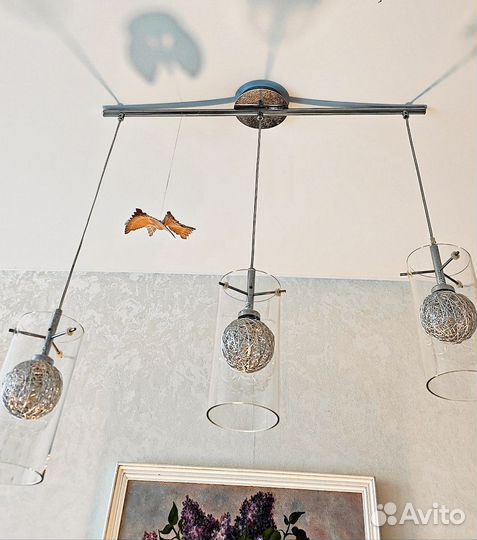 Люстра потолочная бу