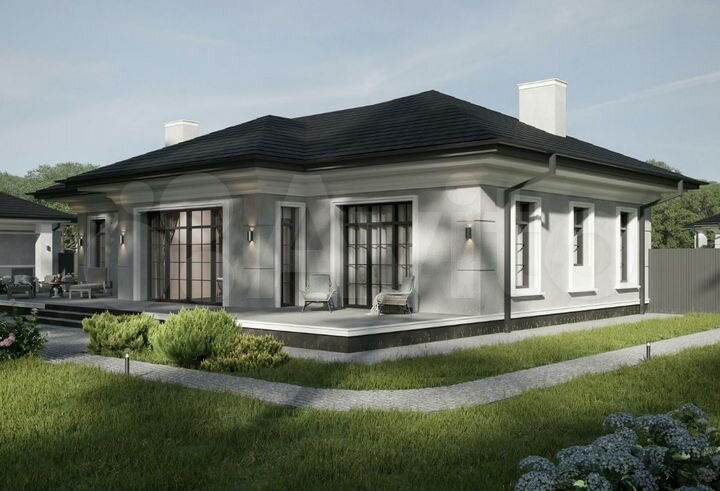 Дом 119,2 м² на участке 8 сот.