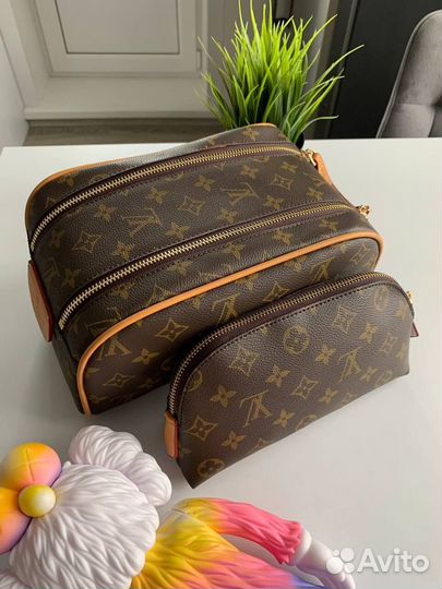 Косметичка Louis Vuitton 2 в 1 lux