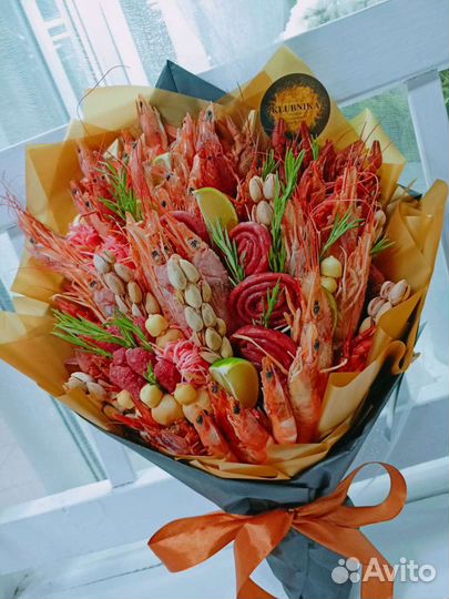 Съедобные букеты из любых продуктов