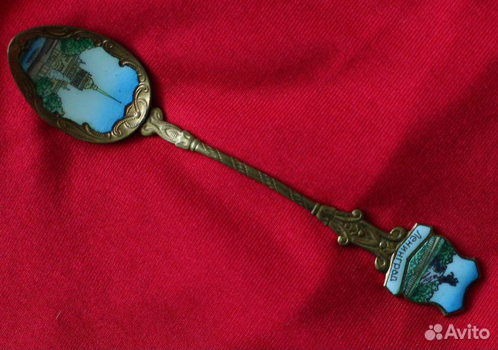 Набор ложек. 6 штук. Горячая эмаль