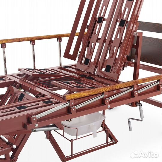 Кровать механическая юг-5 с боковым переворотом, т