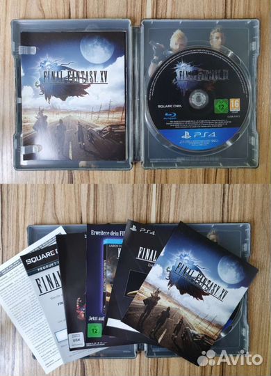 PS4 Final Fantasy XV Special Edition. Steelbook