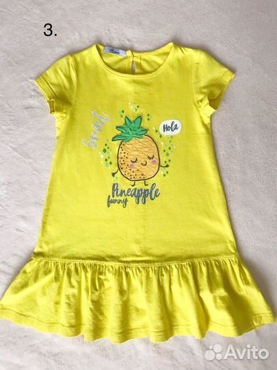 Платье для девочки 104 110