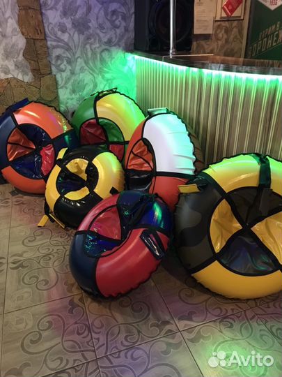 Санки ватрушки тюбинг размер 80-95-105