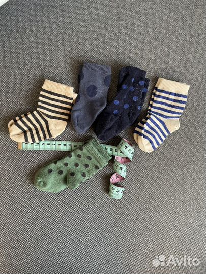 Носки 19 пар б/у для малышей Next,Carters,H&M
