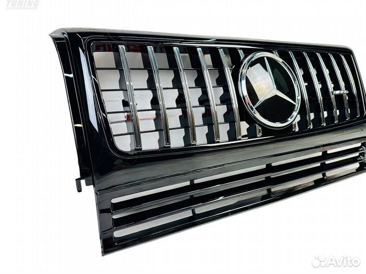 Решетка радиатора Mercedes Benz G klass 90-18 D857
