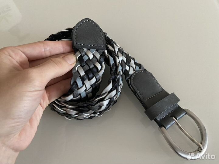 Ремень плетеный новый 106см