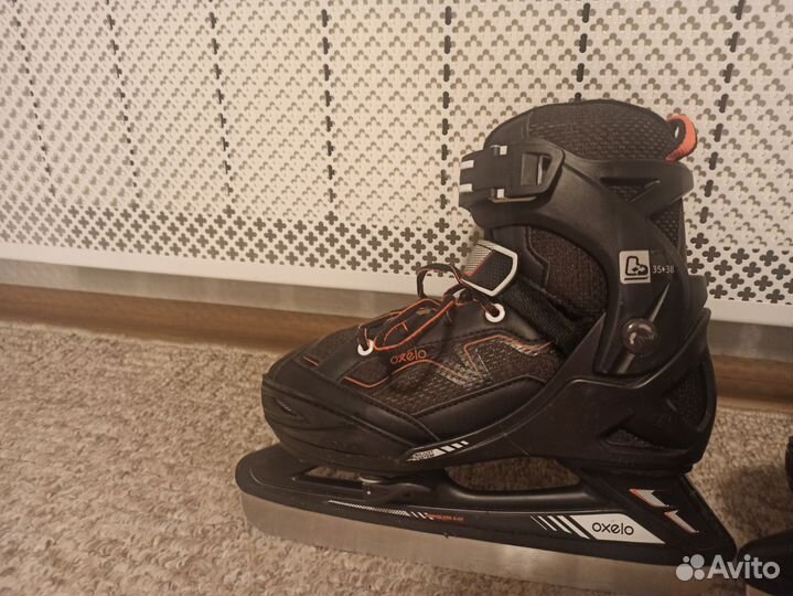 Коньки детские раздвижные 35 38