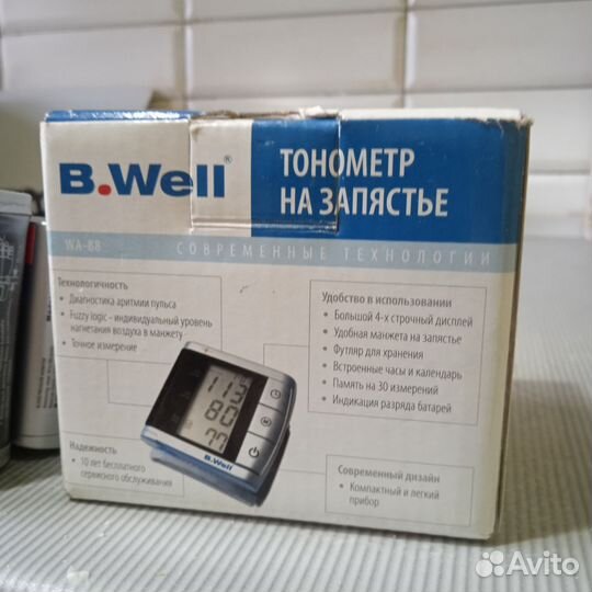 Тонометр на запястье b well