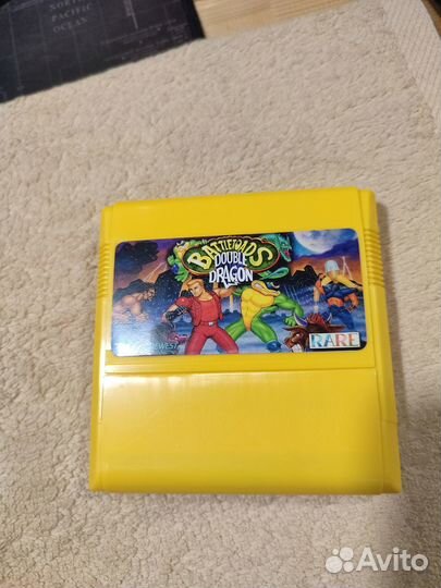 Картридж денди Battletoads & Double Dragon