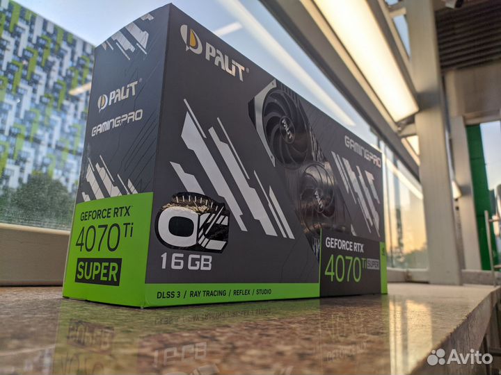 Palit RTX 4070 Ti super GamingPro OC (новая)