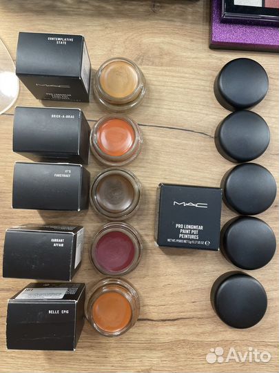 Mac оригинал кремовые тени