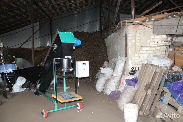 Линия по фасовки картофеля, лука, моркови, овощей