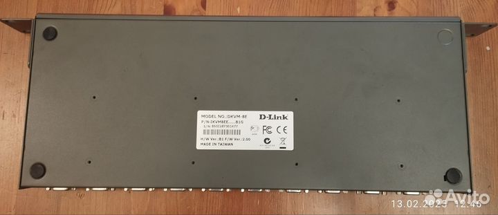 KVM-переключатель D-Link dkvm-8E, 8 портов