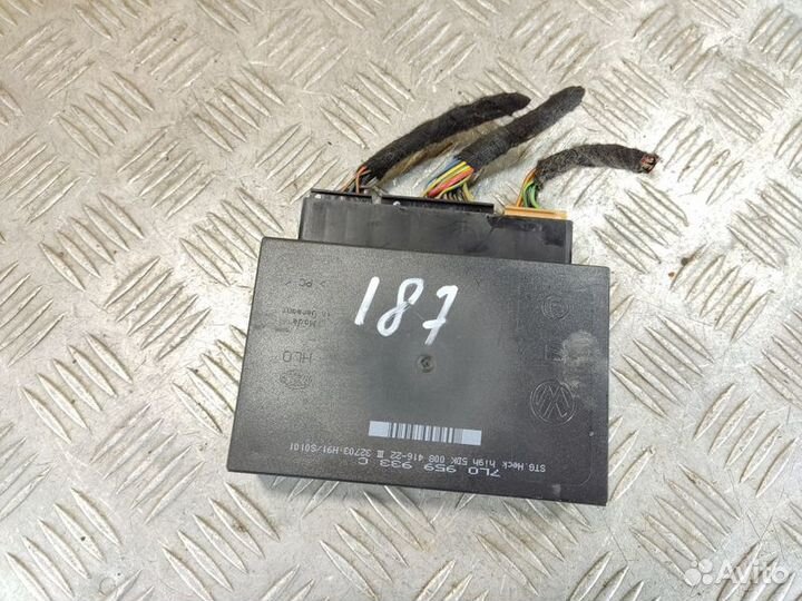 Блок комфорта Porsche Cayenne