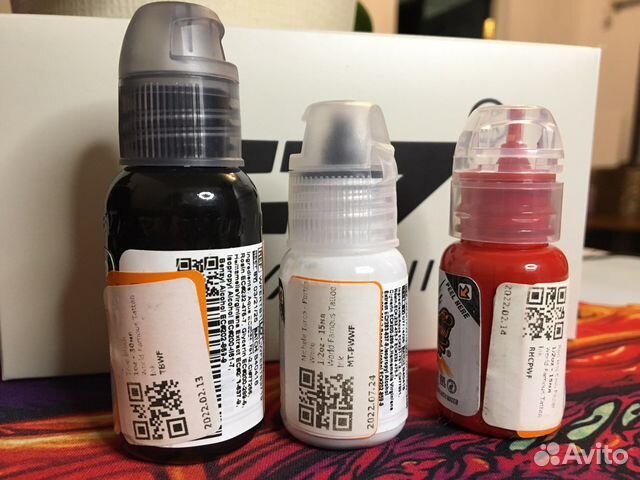 Тату краска пигмент