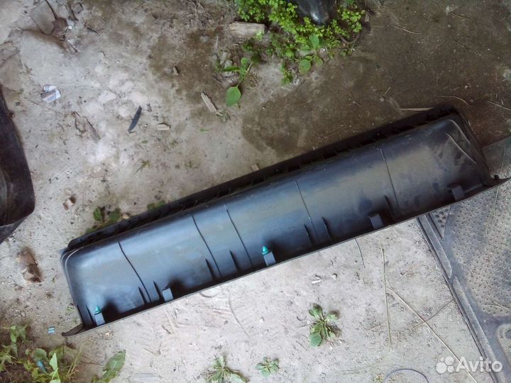 Накладка порога hyundai grand starex левая