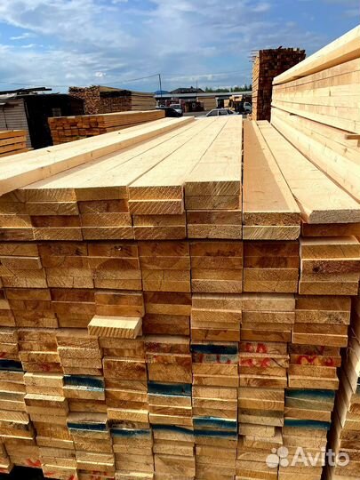 Доска обрезная 50х200х6000мм