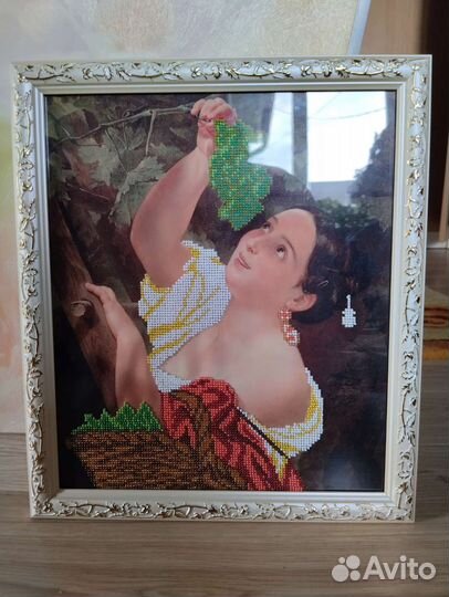 Картины вышитые бисером