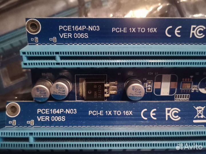 Райзер pci-e pce164p-n03 ver006/007