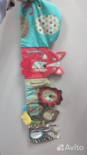 Мягкая развивающая книжка