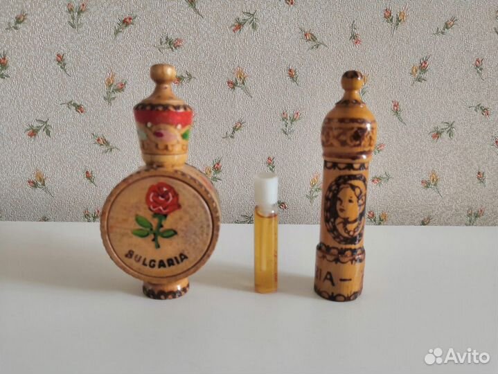 Болгарская роза духи масло и футляр дерево