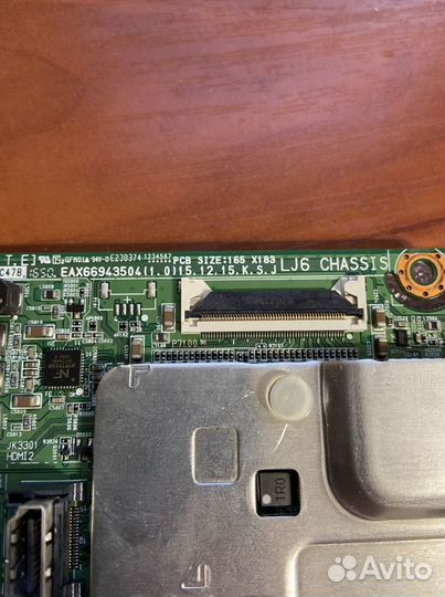 Eax66943504(1.0) ebu64197804 Lg 43uh603v