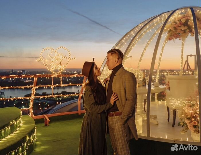 Романтика на высоте в Новосибирске